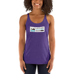 Women's Racerback Square Logo Tank Top