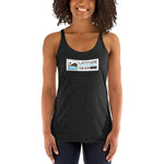 Women's Racerback Square Logo Tank Top
